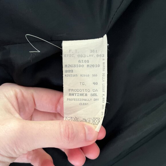 Vintage Armani Wool Coat - Picture 6 of 7